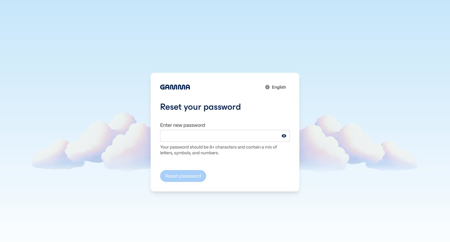 Gamma screen