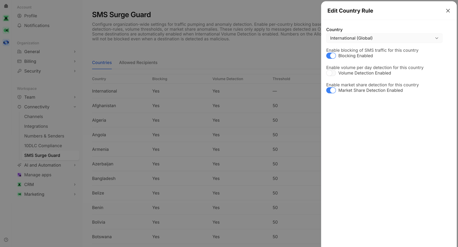 Bird - SMS Surge Guard | Bird screen