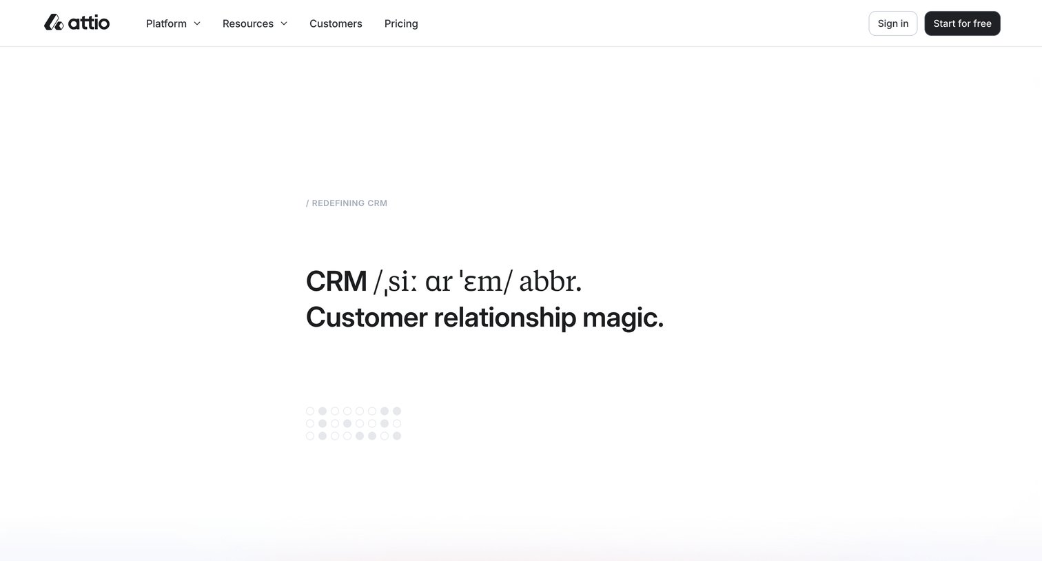 Attio - Redefining CRM Attio.png screen