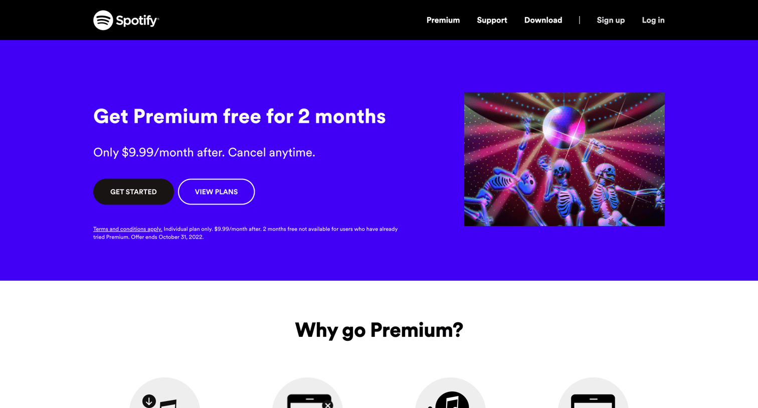 Spotify - Spotify Premium - Spotify US screen