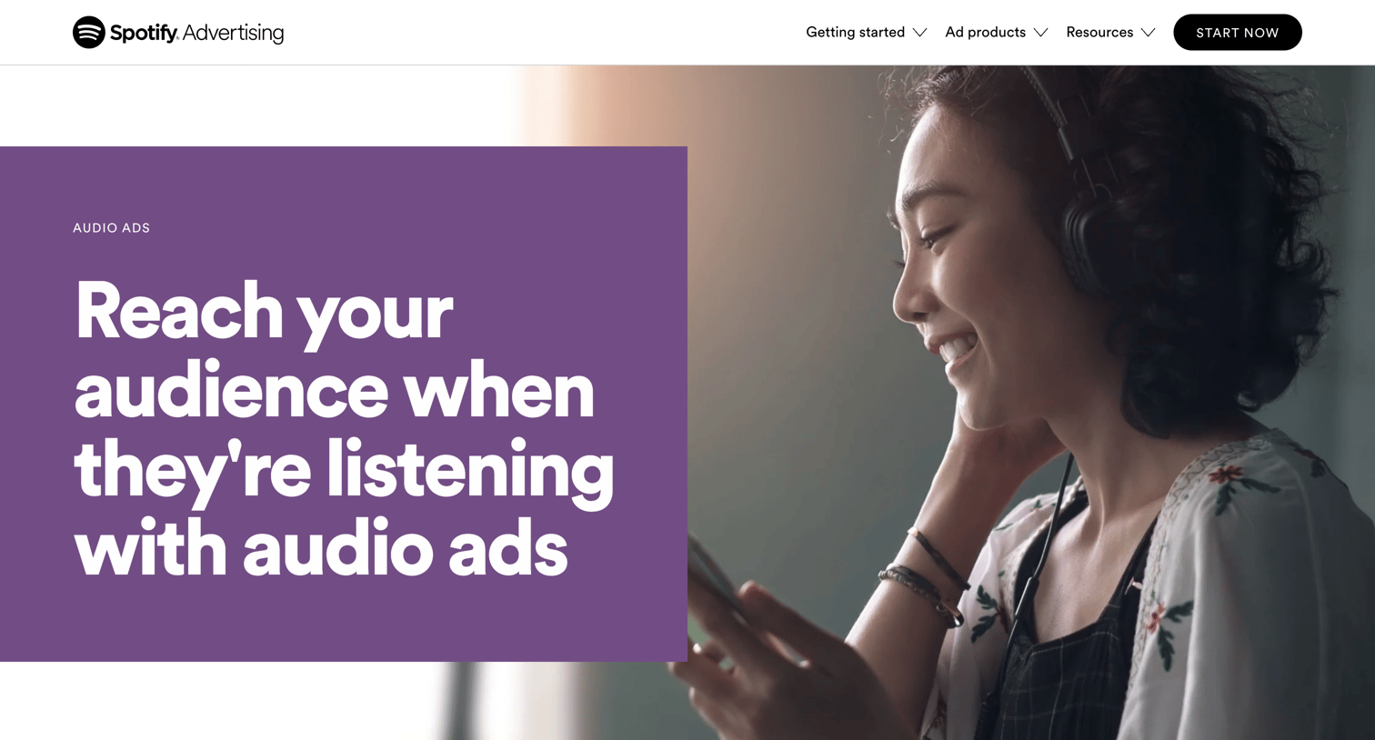 Spotify - Get Started with Audio Ads | Spotify screen