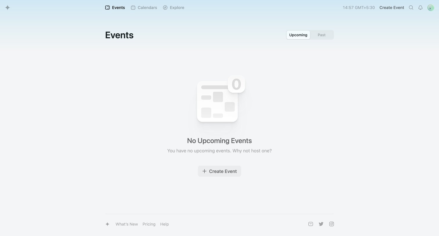 Luma - Events · Luma screen