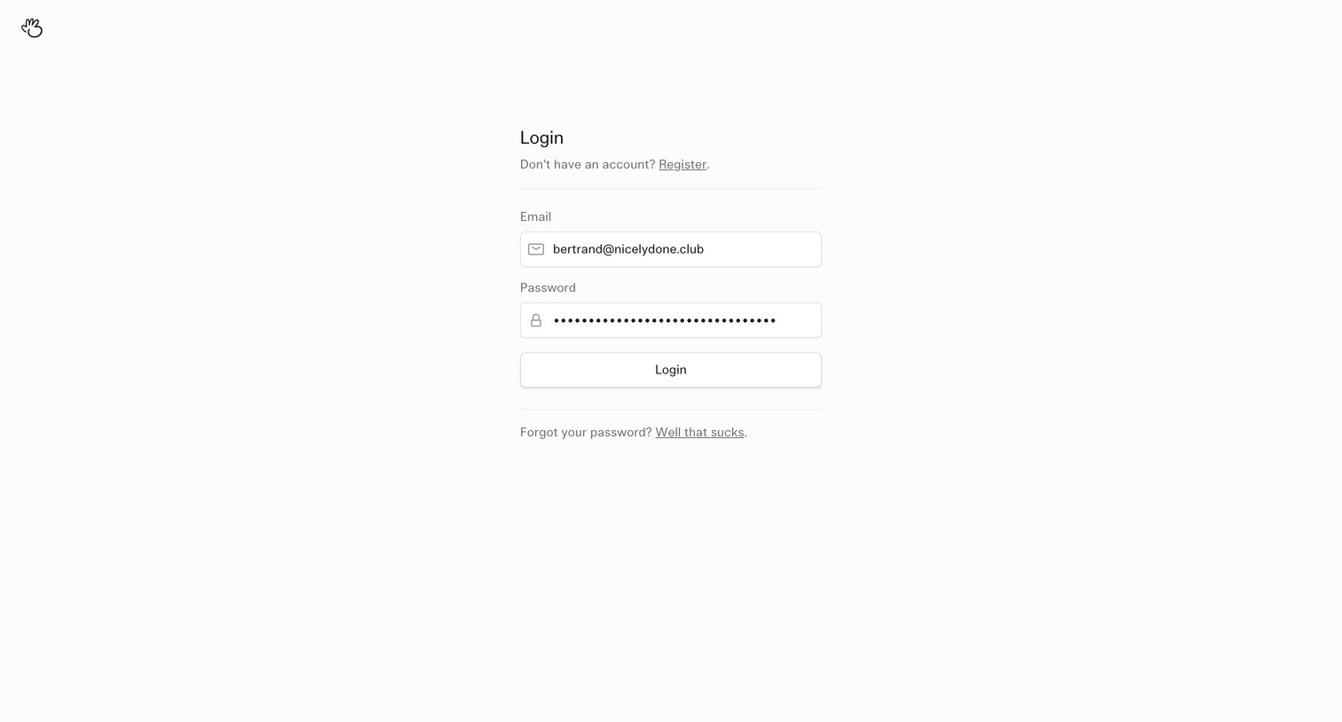 (Basic) Bookmarks - Basic Bookmarks – A home for your internet discoveries. screen