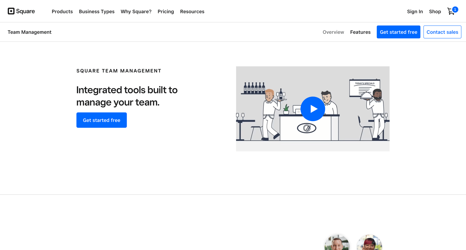 Square - Team Management and Shift Scheduling Features | Square screen