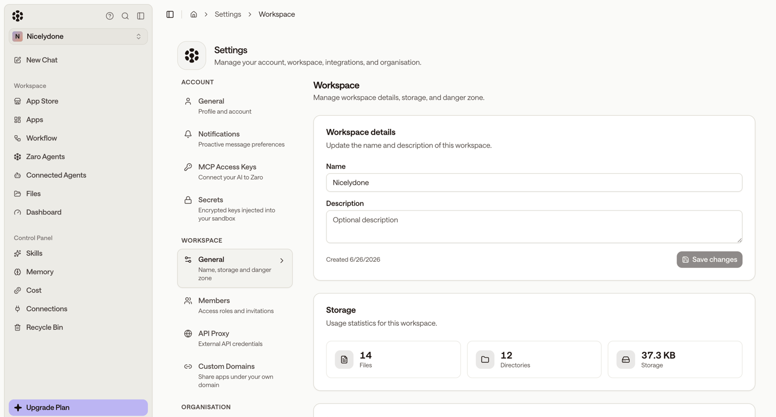 Zaro - Zaro - The Context Layer for Enterprise AI screen