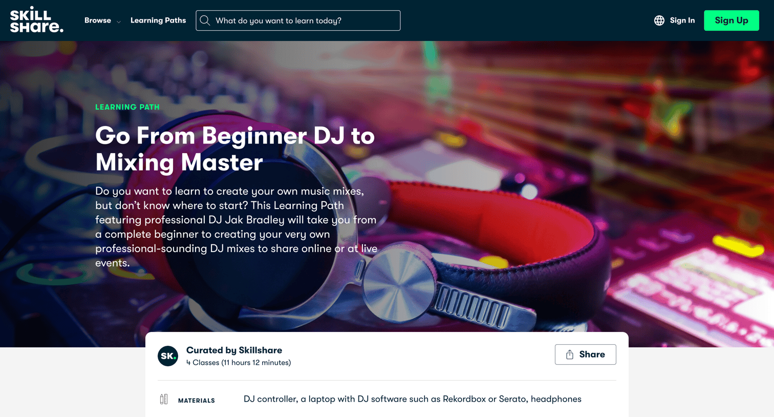 Go From Beginner DJ to Mixing Master | Skillshare from Skillshare