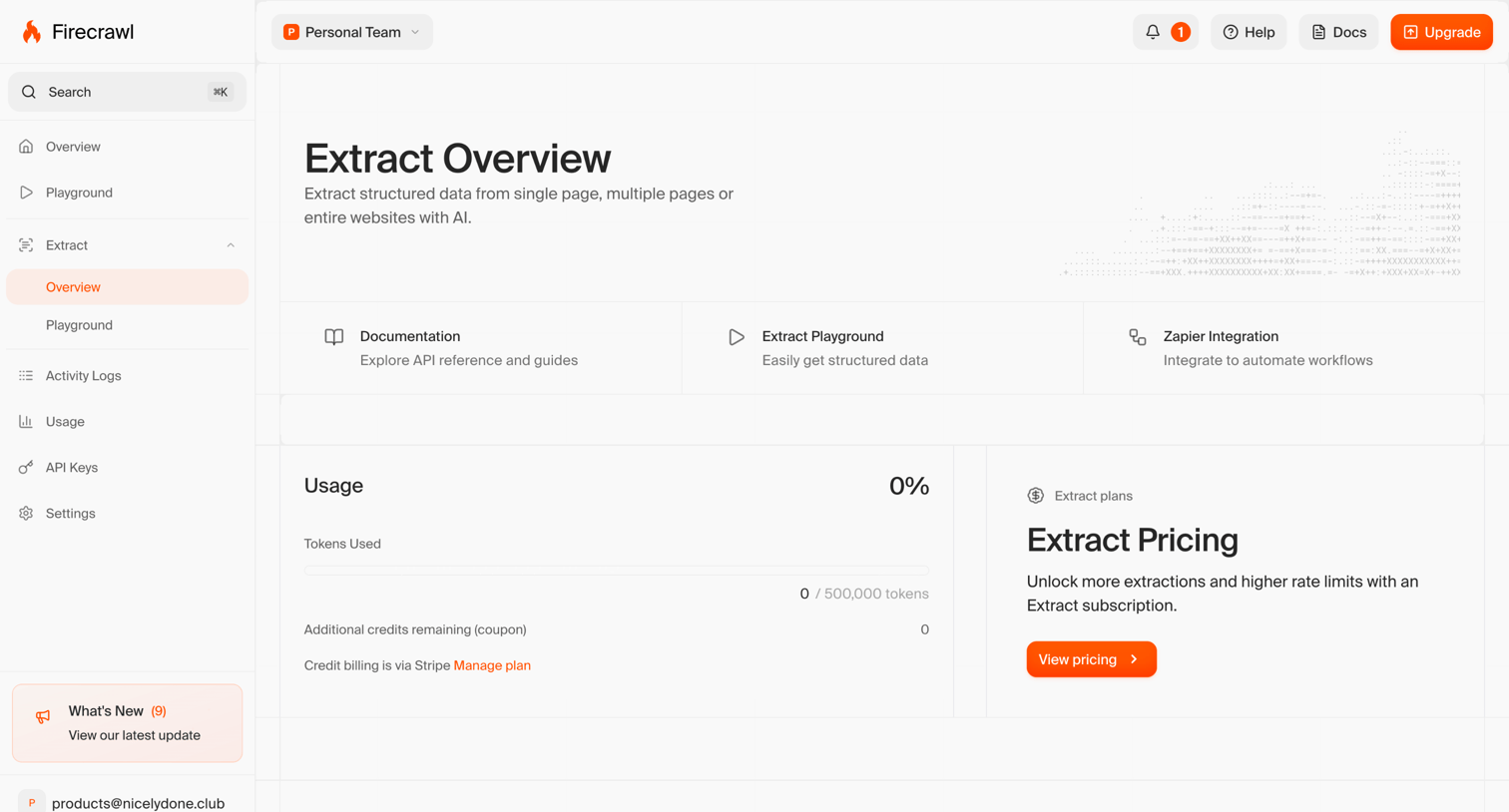Firecrawl - Firecrawl - The Web Data API for AI screen