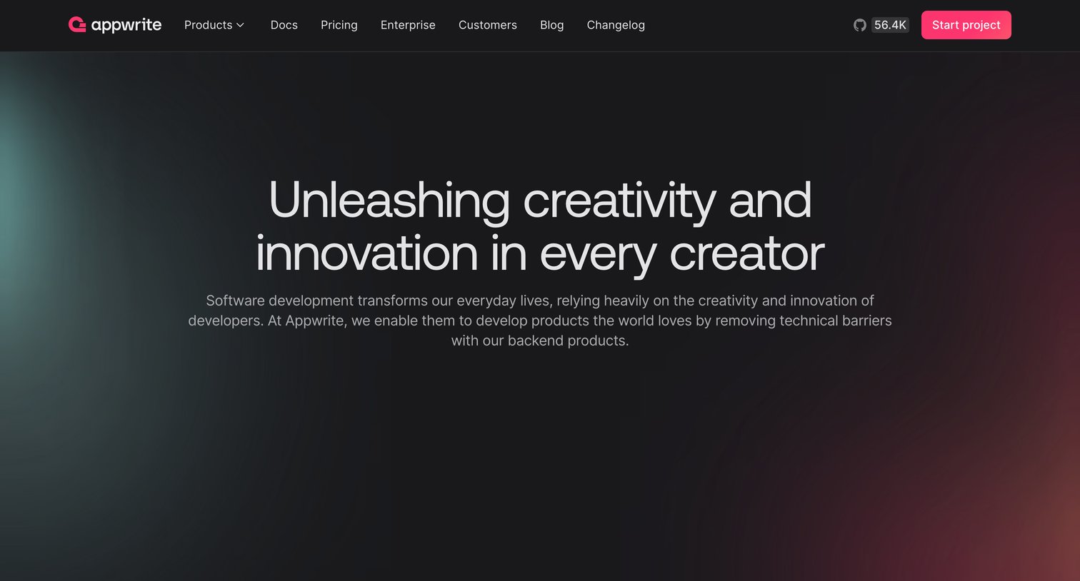 Appwrite - Company - Appwrite screen