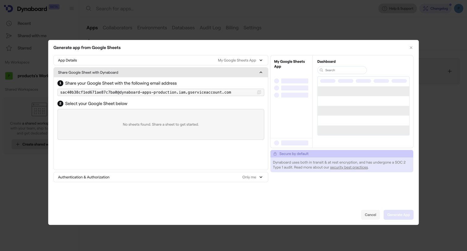 Dynaboard - Apps • Dynaboard screen