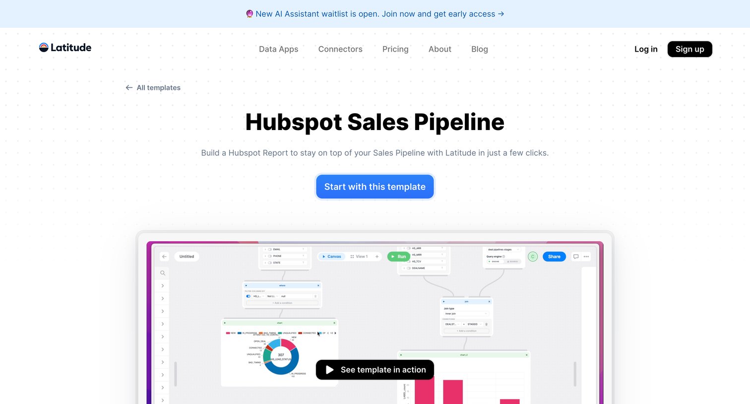 Latitude - Latitude — Explore your data. Collaboratively. screen