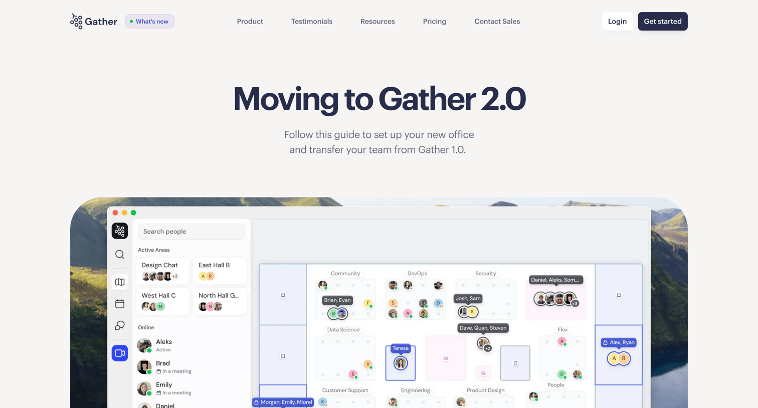 Gather - Gather Migration Guide Virtual Workspace for Remote Teams screen