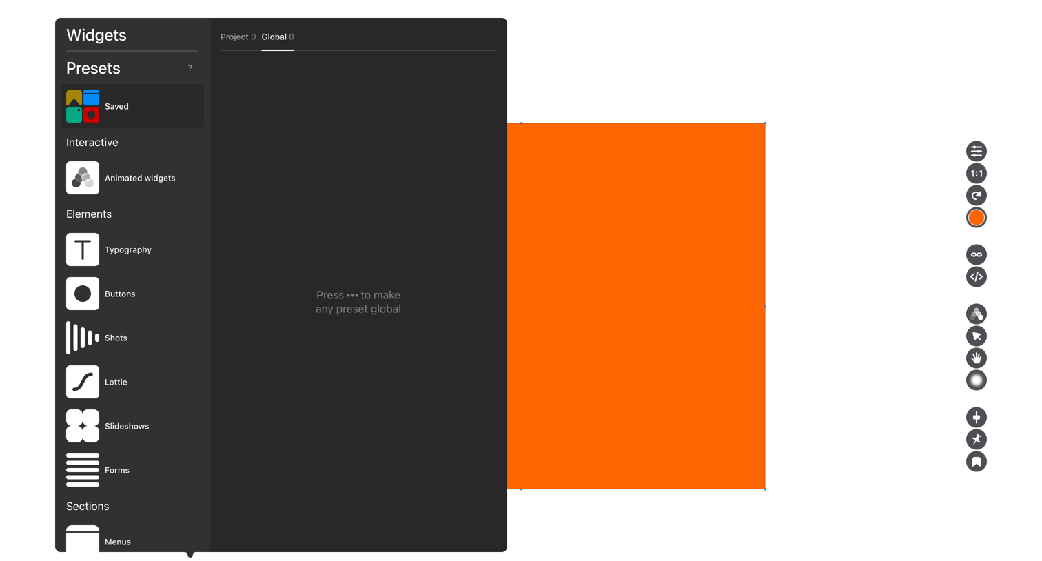 Readymag - Readymag • Project • Edit screen