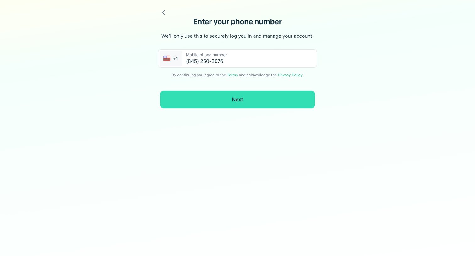 Link screen