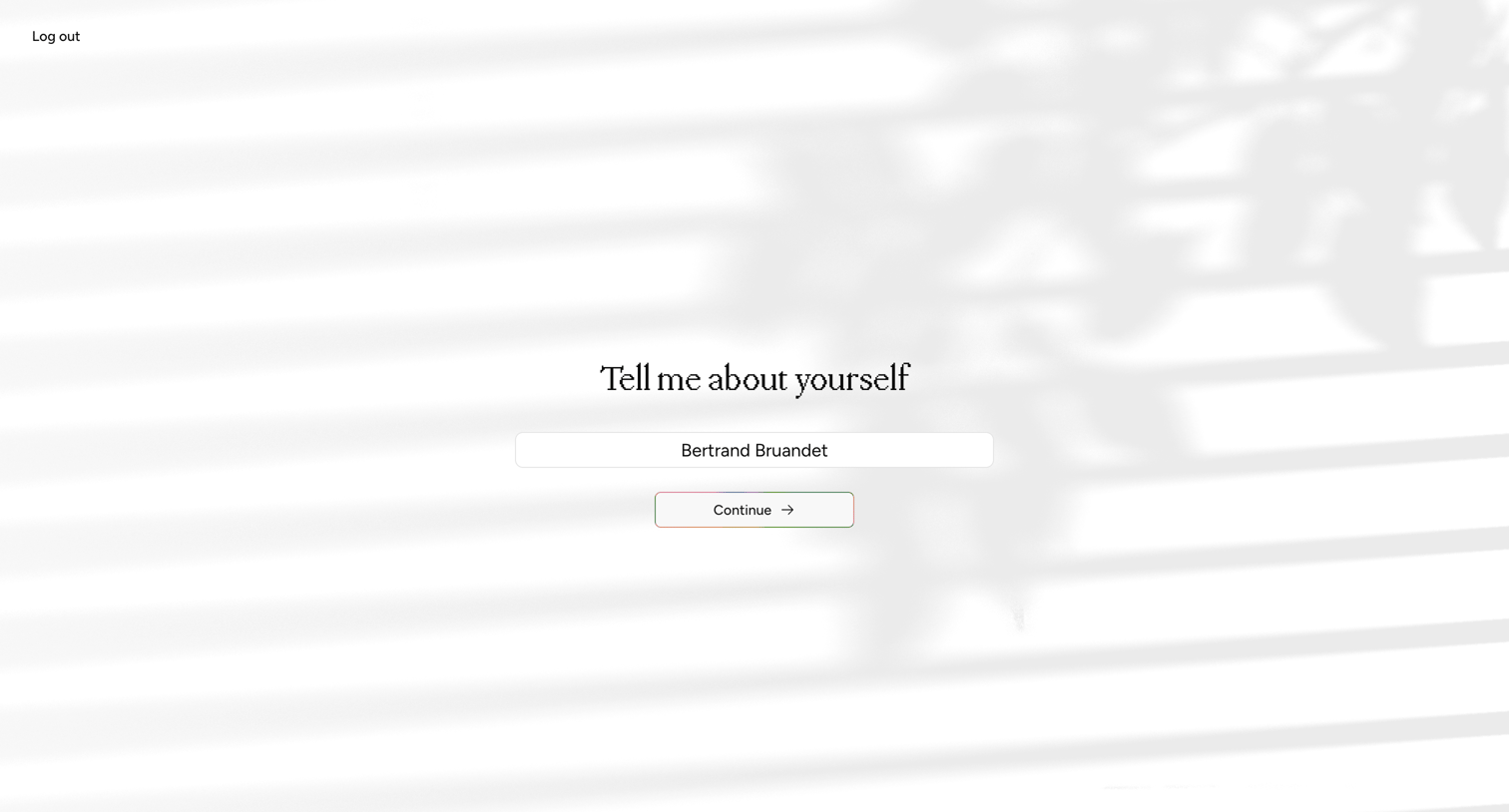 Cofounder screen