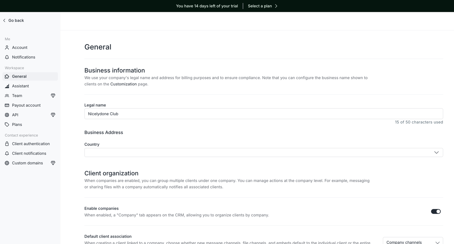 Assembly AI App Builder - Assembly Dashboard – Nicelydone Club screen