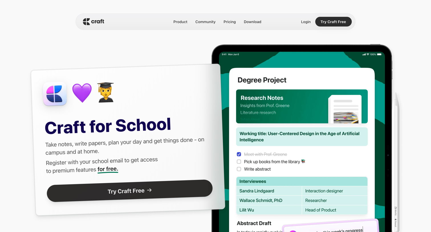 Craft - Craft for Education screen