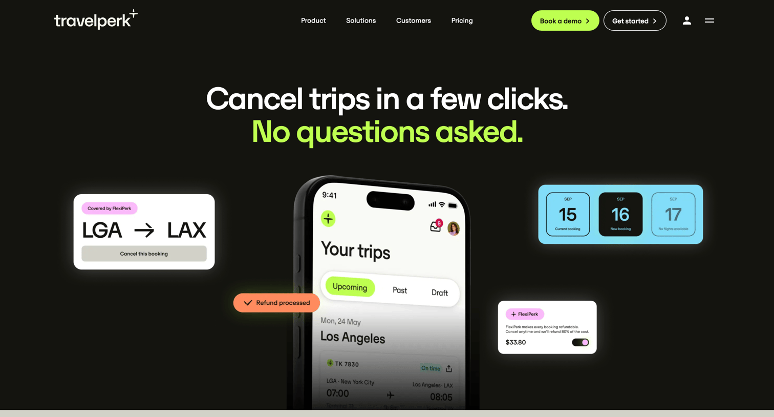 Travelperk - The Most Flexible Business Travel Ever  FlexiPerk screen
