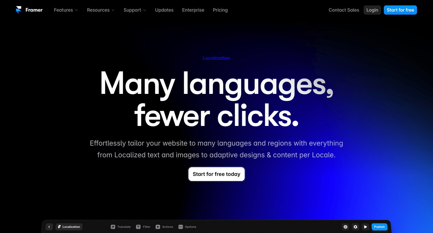 Framer - Localization in Framer screen