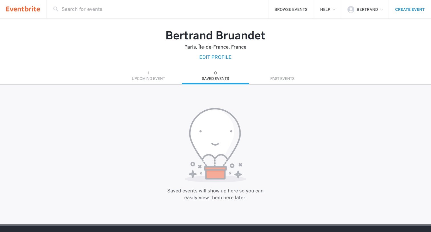 Profile from Eventbrite