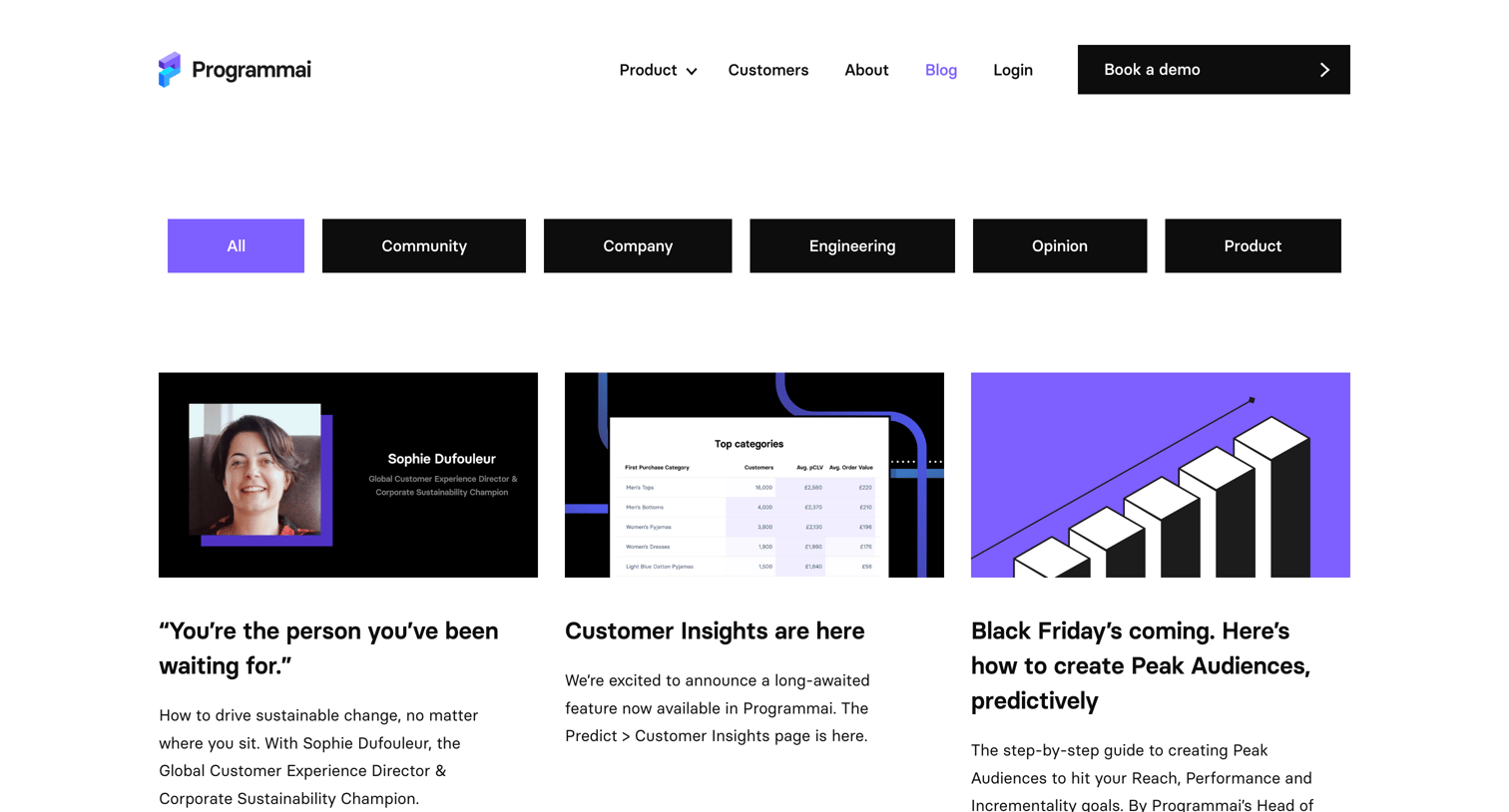 Programmai - Blog — Programmai screen