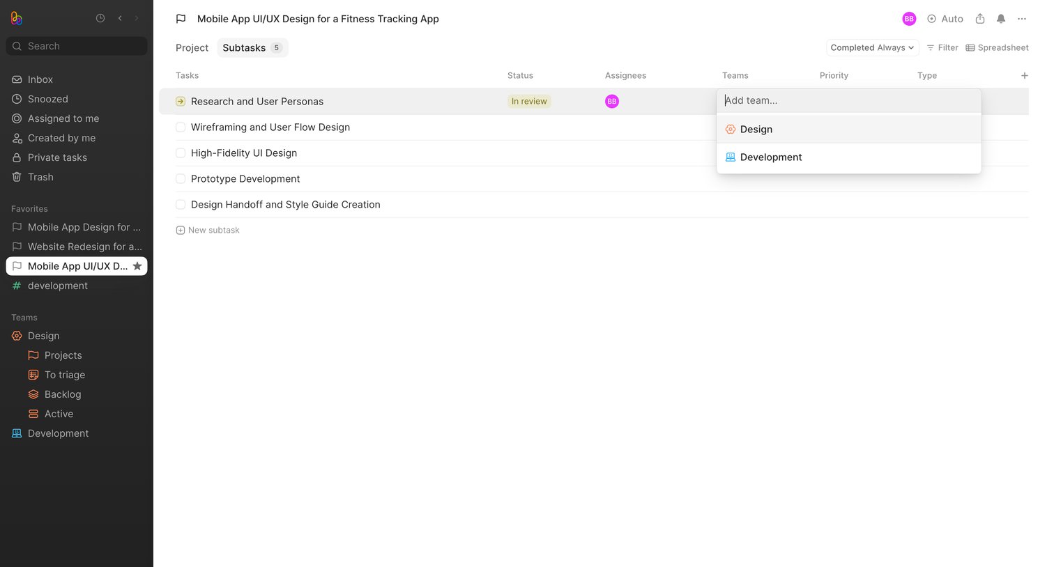 Height - T-11 - Mobile App UIUX Design for a Fitness Tracking App - Height screen