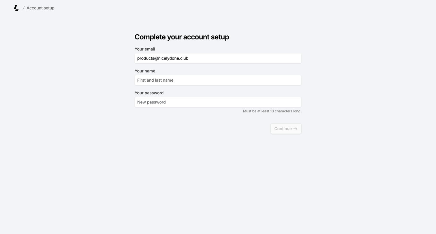 Latitude.sh - Account setup – Dashboard - Latitude.sh screen