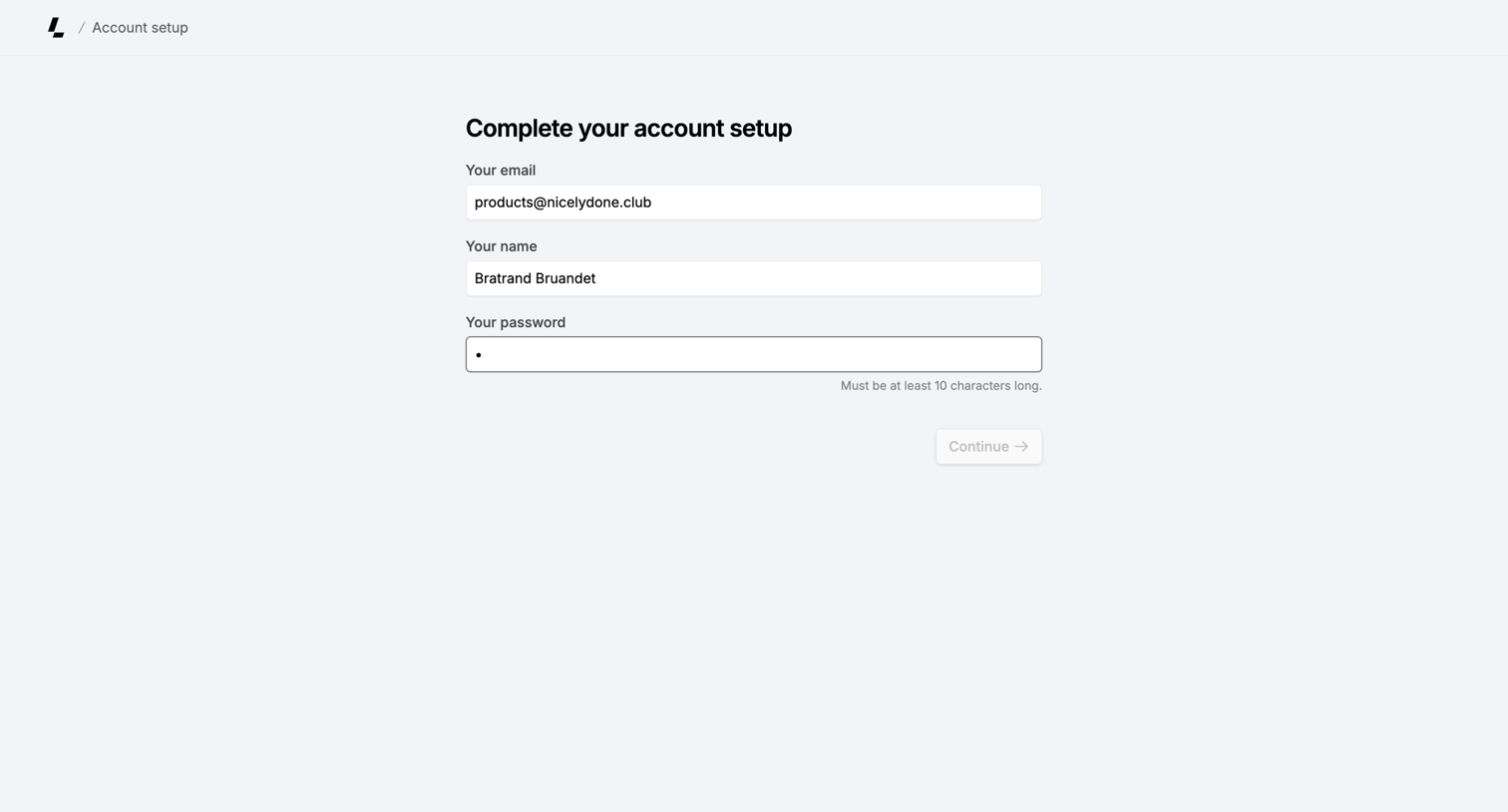 Latitude.sh - Account setup – Dashboard - Latitude.sh screen