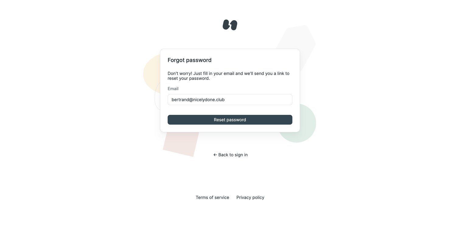 Hireproof screen