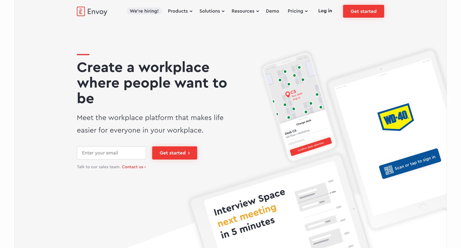 Envoy - Workplace Management Software | Envoy screen