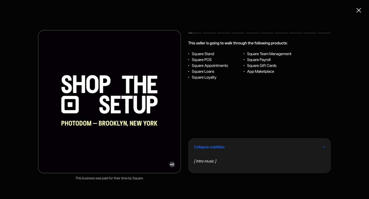Square - Square | Solutions For Your Small, Medium Large Business screen