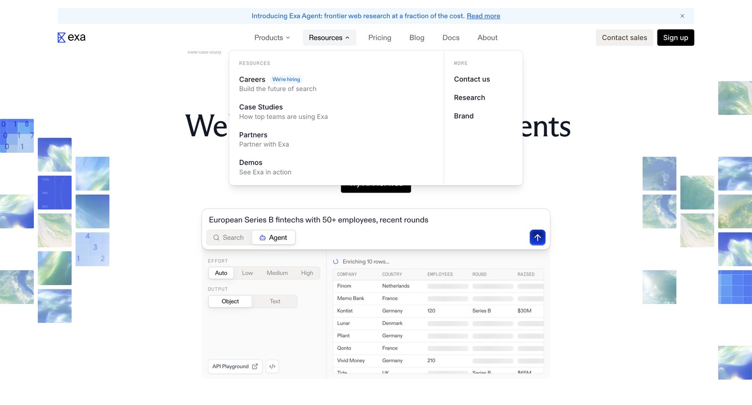 Exa - Exa Web Search API, AI Search Engine, & Website Crawler screen