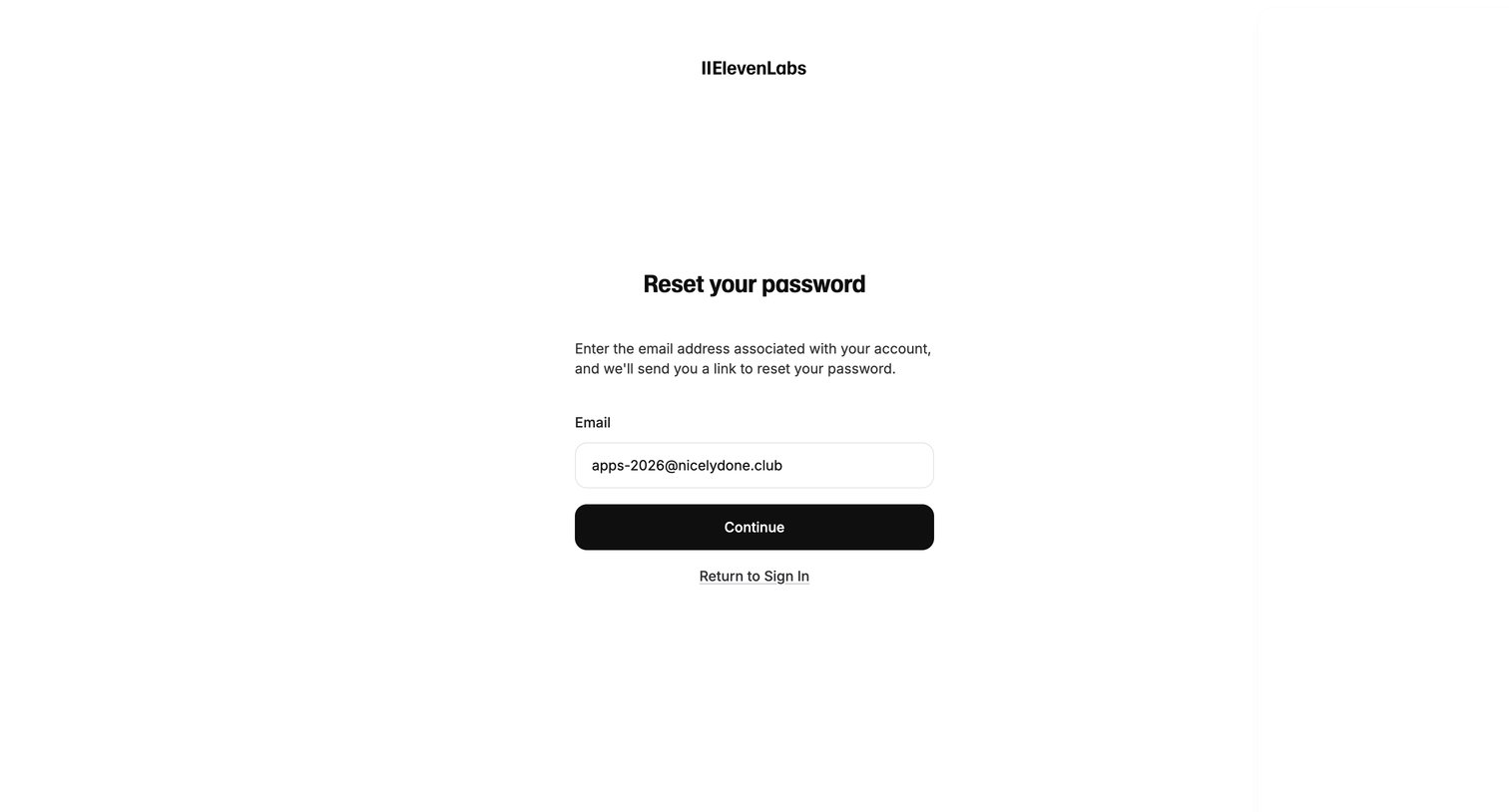 Sign In | ElevenLabs from Elevenlabs
