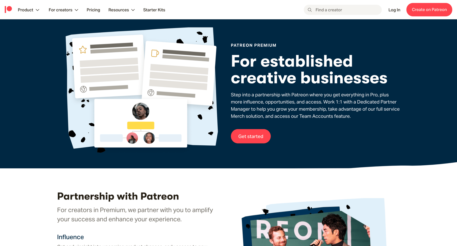 Patreon - Premium | Patreon screen