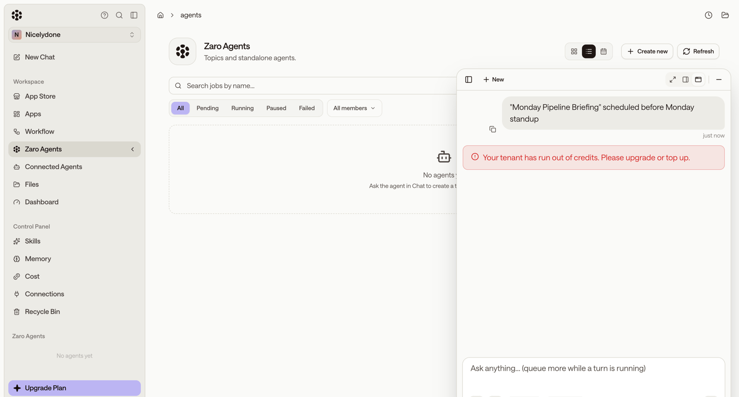Zaro - Zaro - The Context Layer for Enterprise AI screen