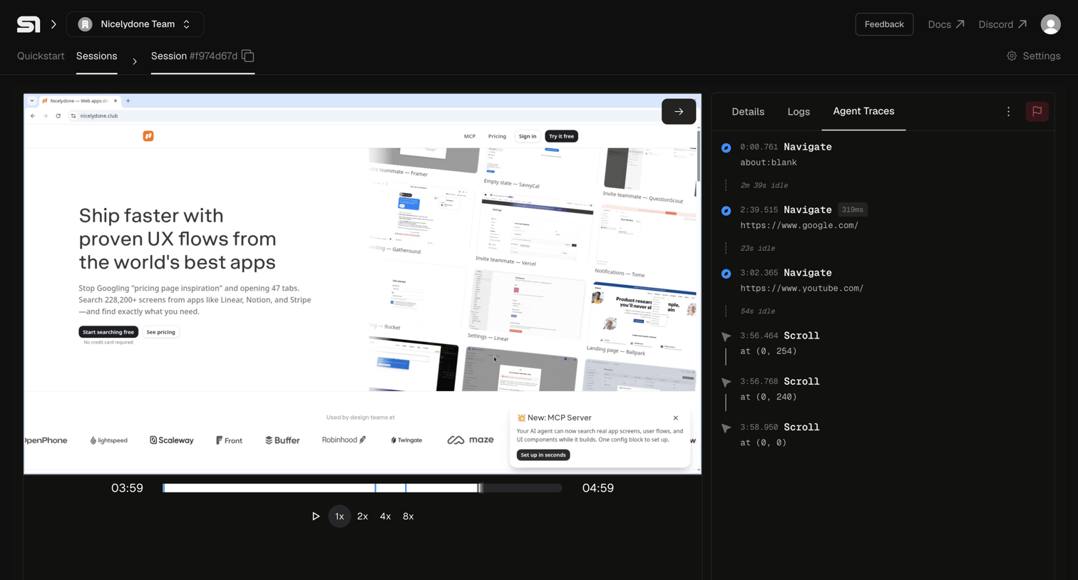 Steel - Steel | Open-source Headless Browser API screen