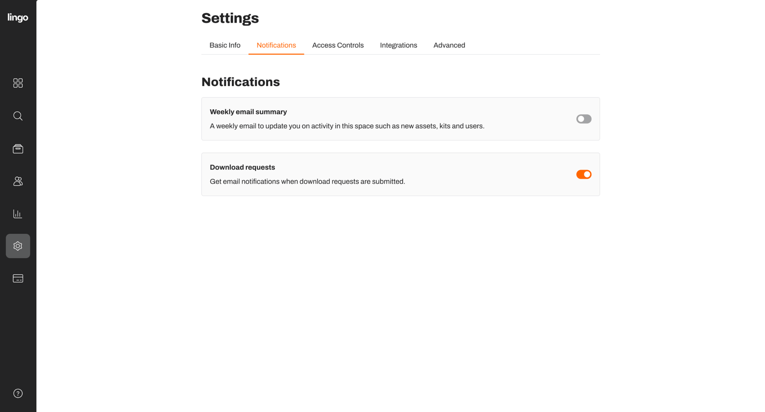 Nicelydone Club settings from Lingo