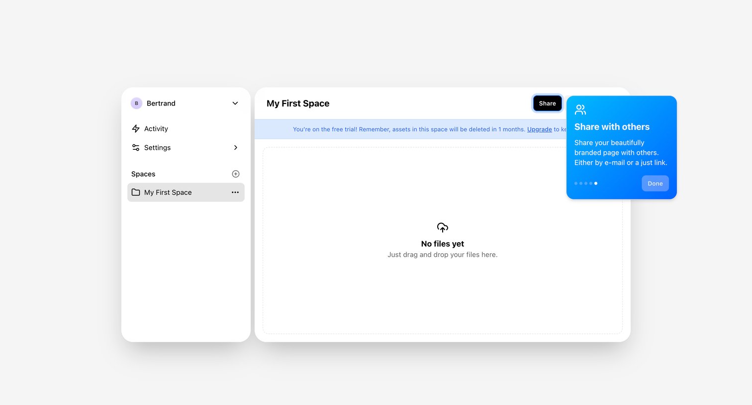 Shuttle - Shuttle – Your files. Your rules. screen