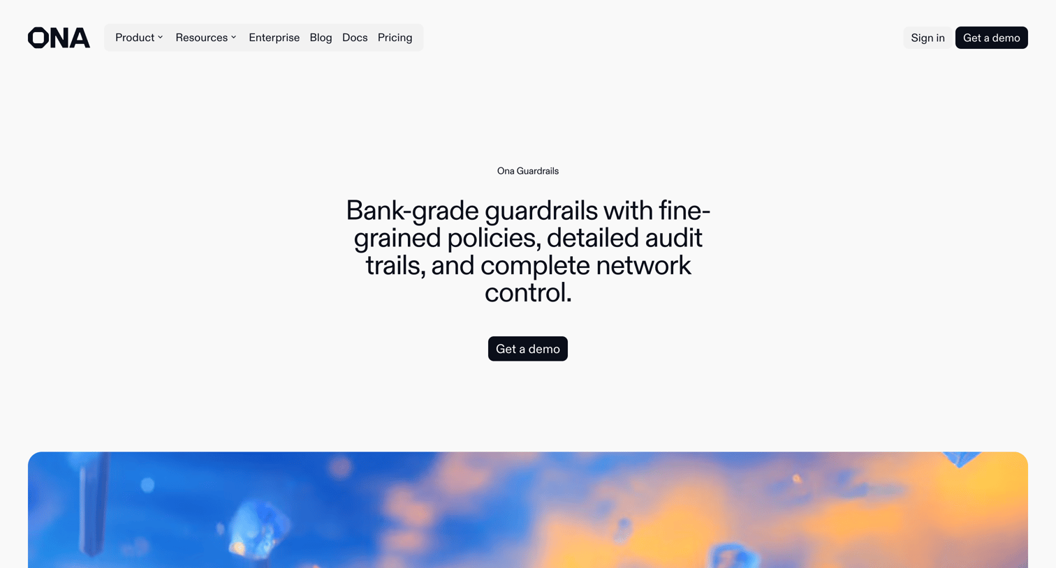 Ona - Ona guardrails  Ona - AI software engineers screen