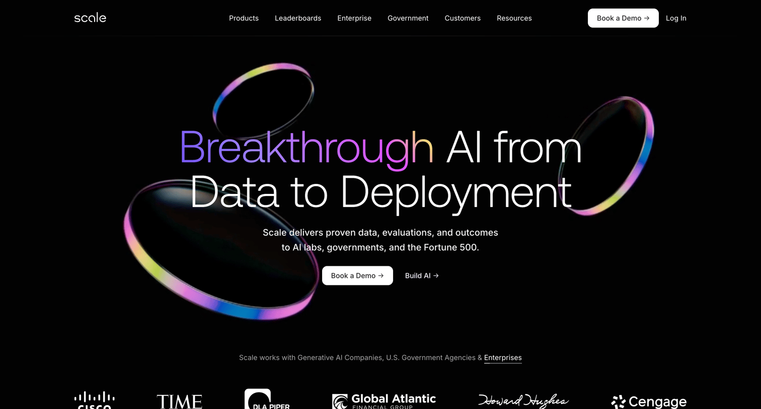 Scale - Accelerate the Development of AI Applications Scale AI screen
