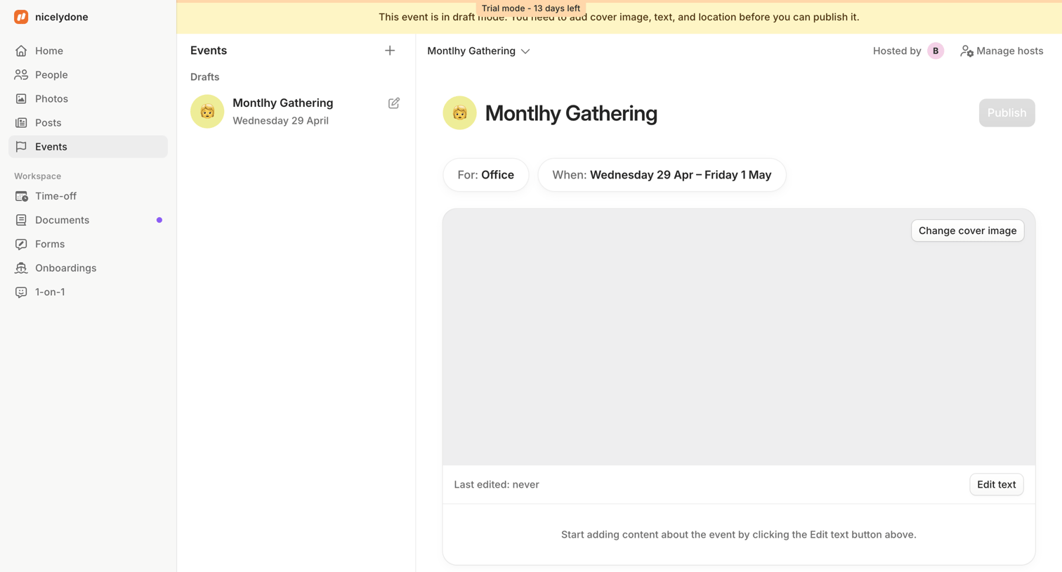 Aboard - Montlhy Gathering | Events | Aboard screen