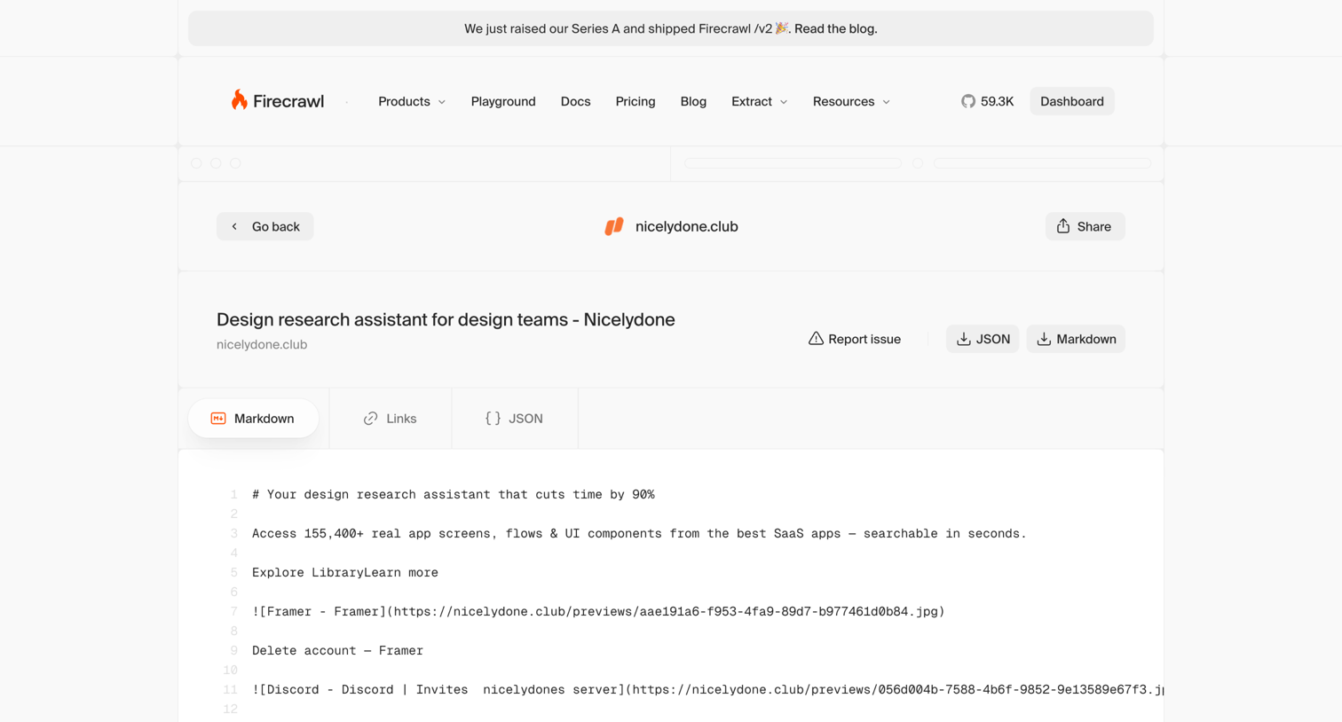 Firecrawl - Firecrawl - The Web Data API for AI screen