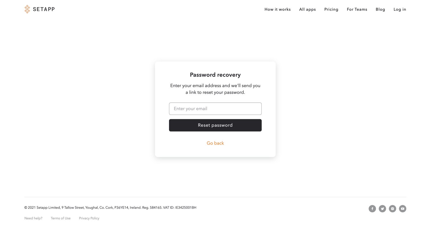 Setapp - Setapp | Personal User Account screen