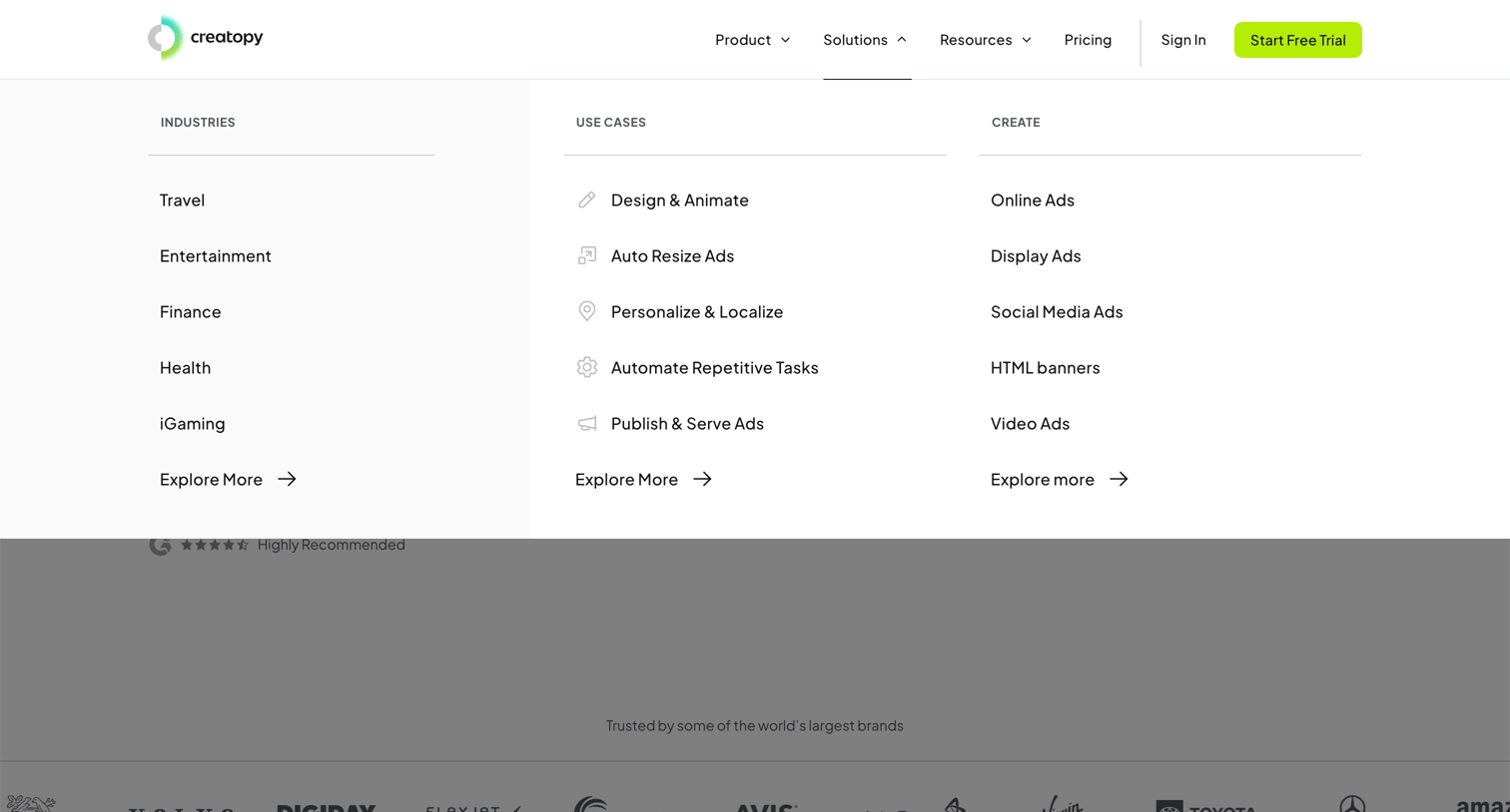Creatopy - AI-powered Ad Generation - Design and Scale Ads Online - Creatopy screen