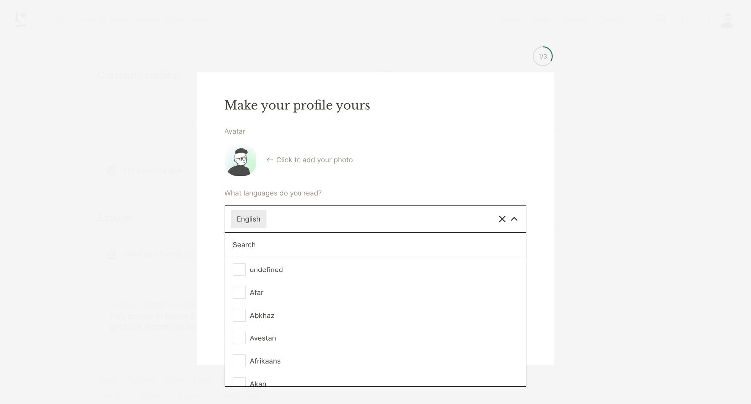 Literal - Literal.club | Track your reading and discover new books screen