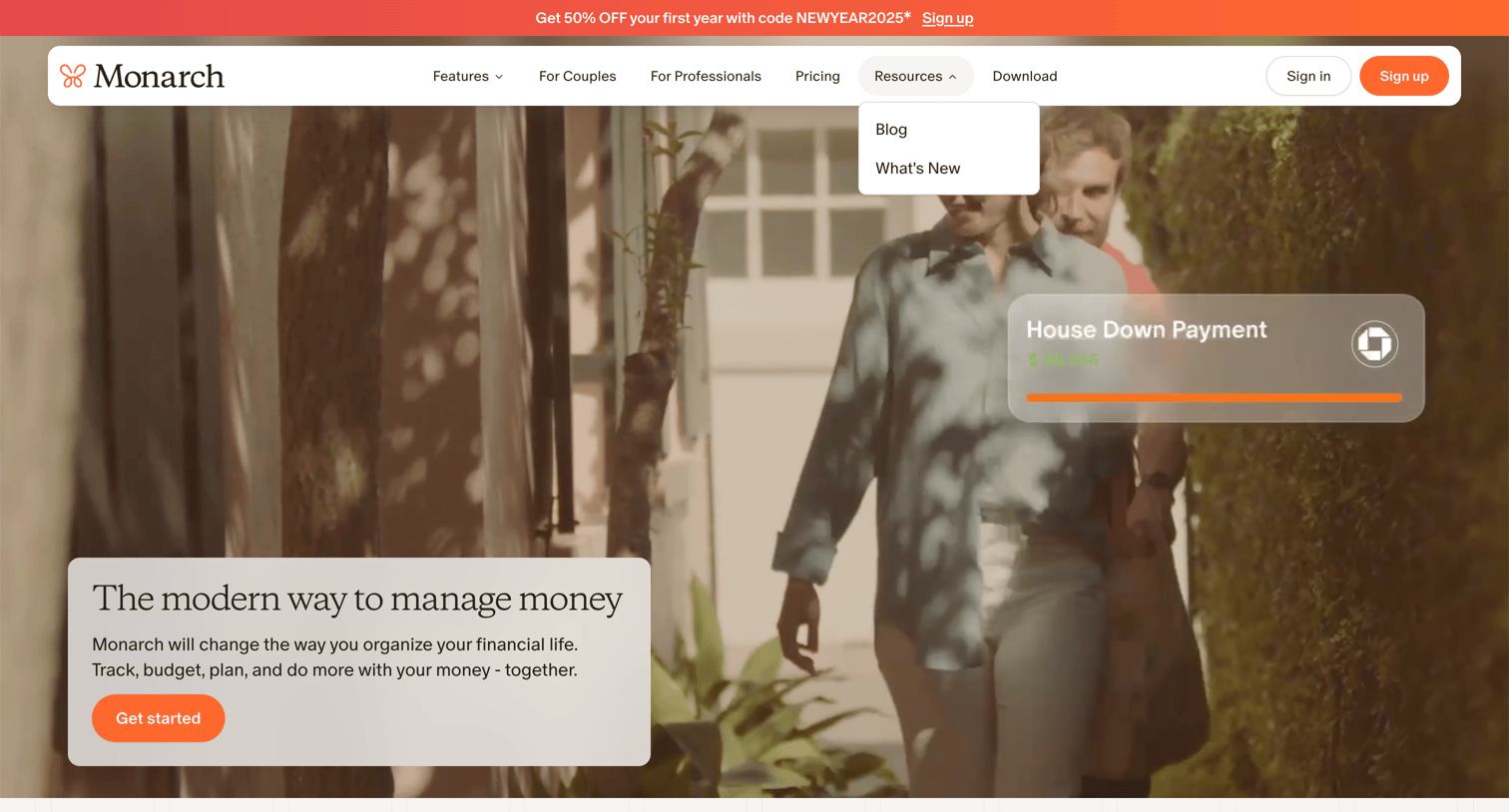 Monarch - Track, budget, plan, and do more with your money | Monarch Money screen