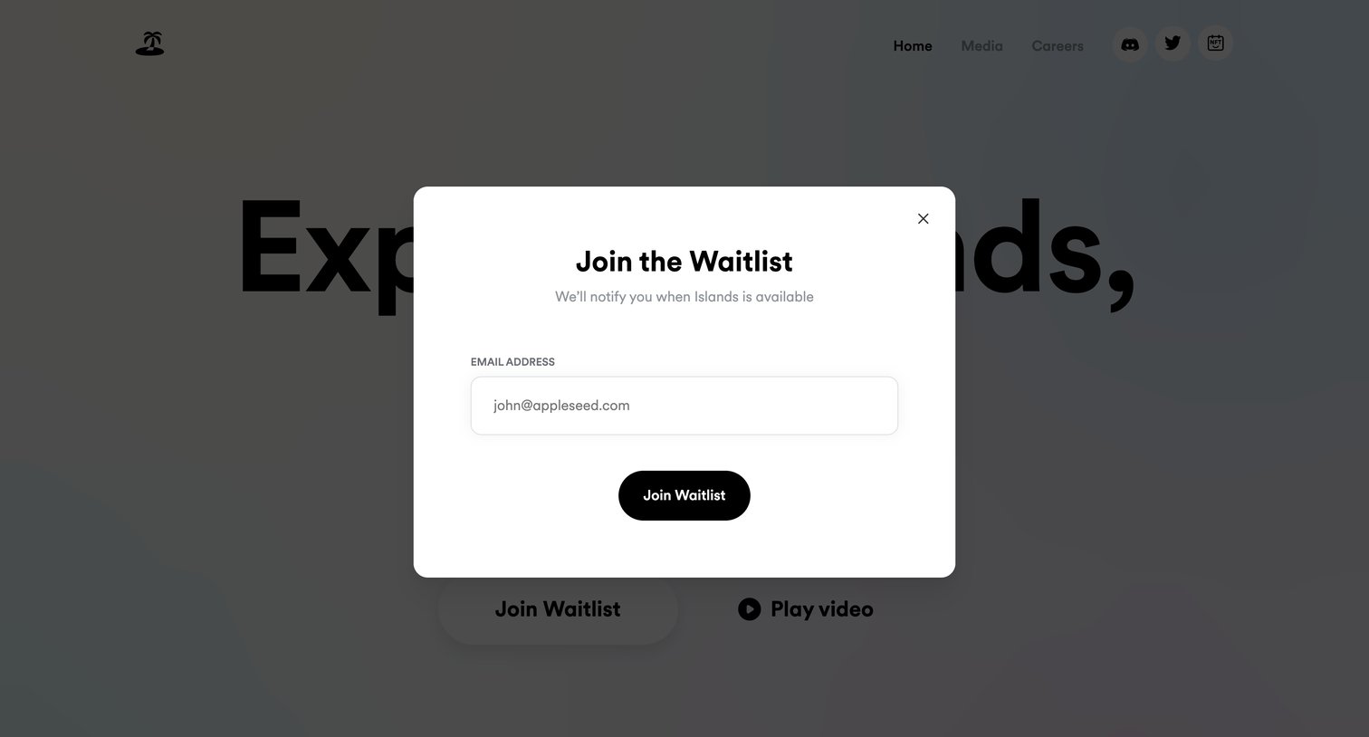 Islands - Islands – Explore Together screen