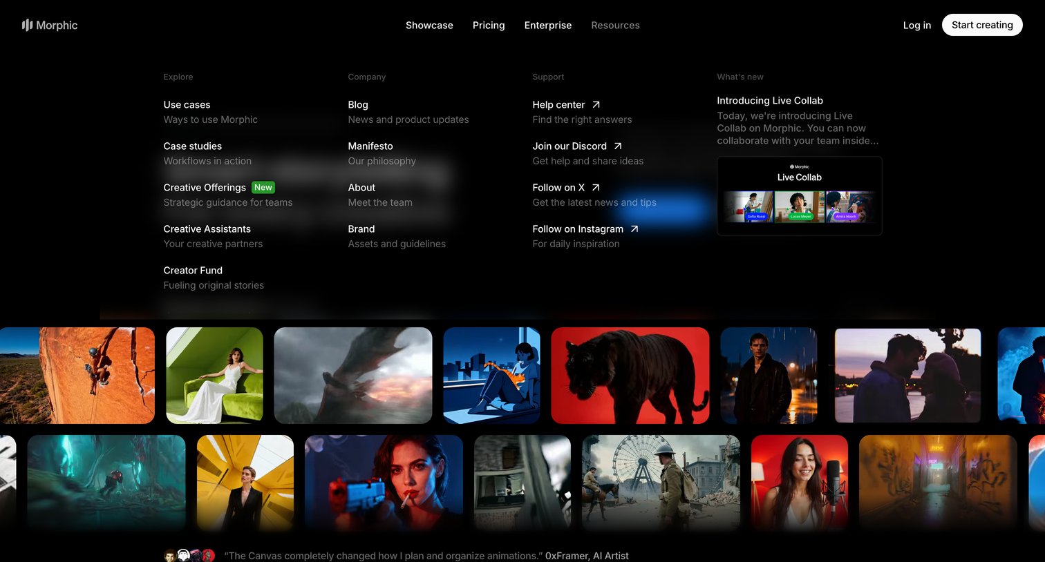 Morphic - Morphic – A new era of storytelling screen