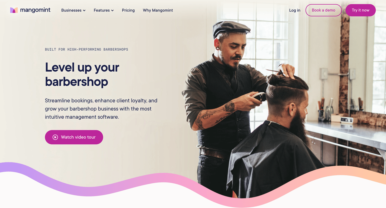 Mangomint - Highest-Rated Barbershop Software | Mangomint screen