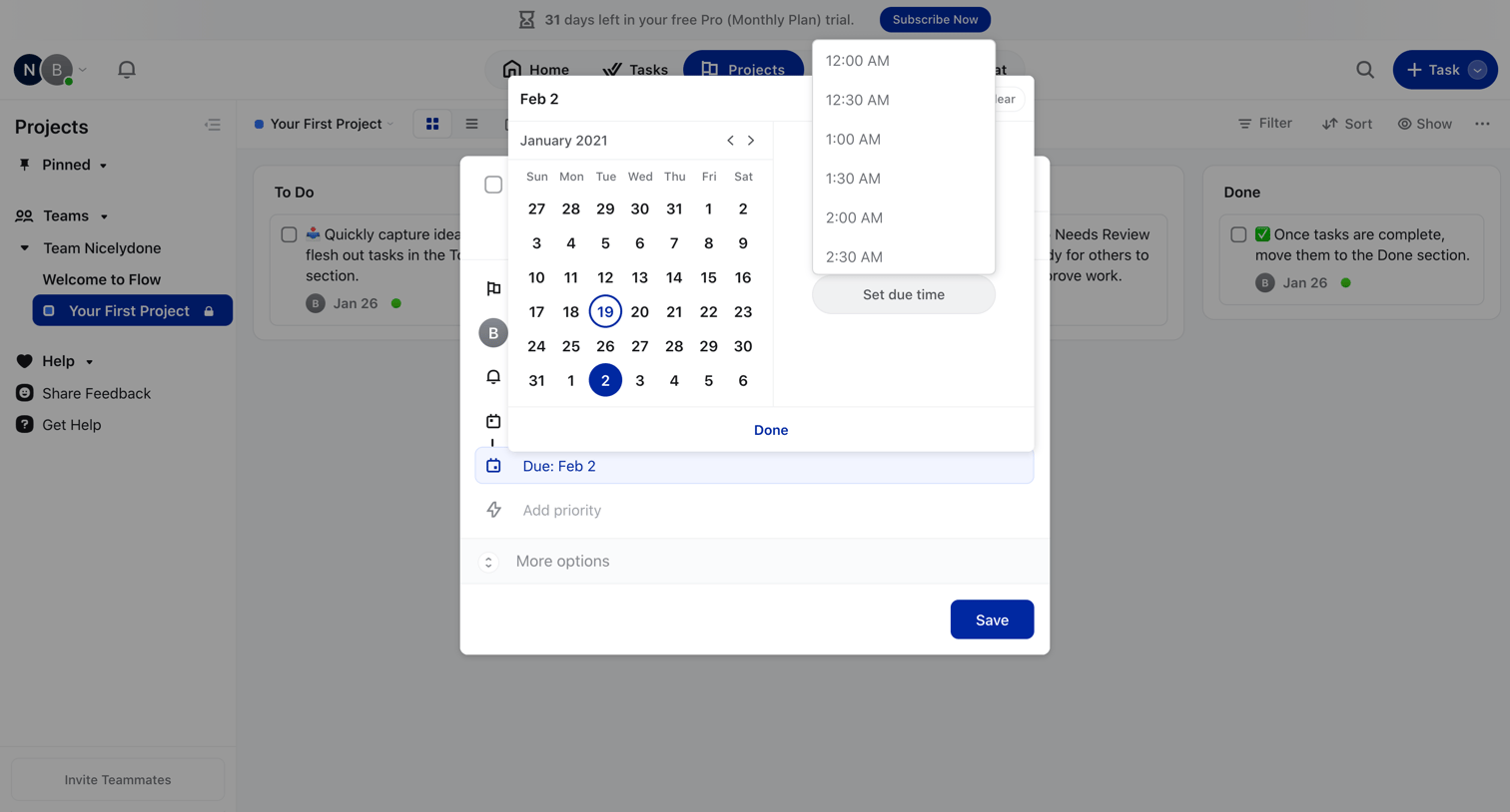 Your First Project from Flow