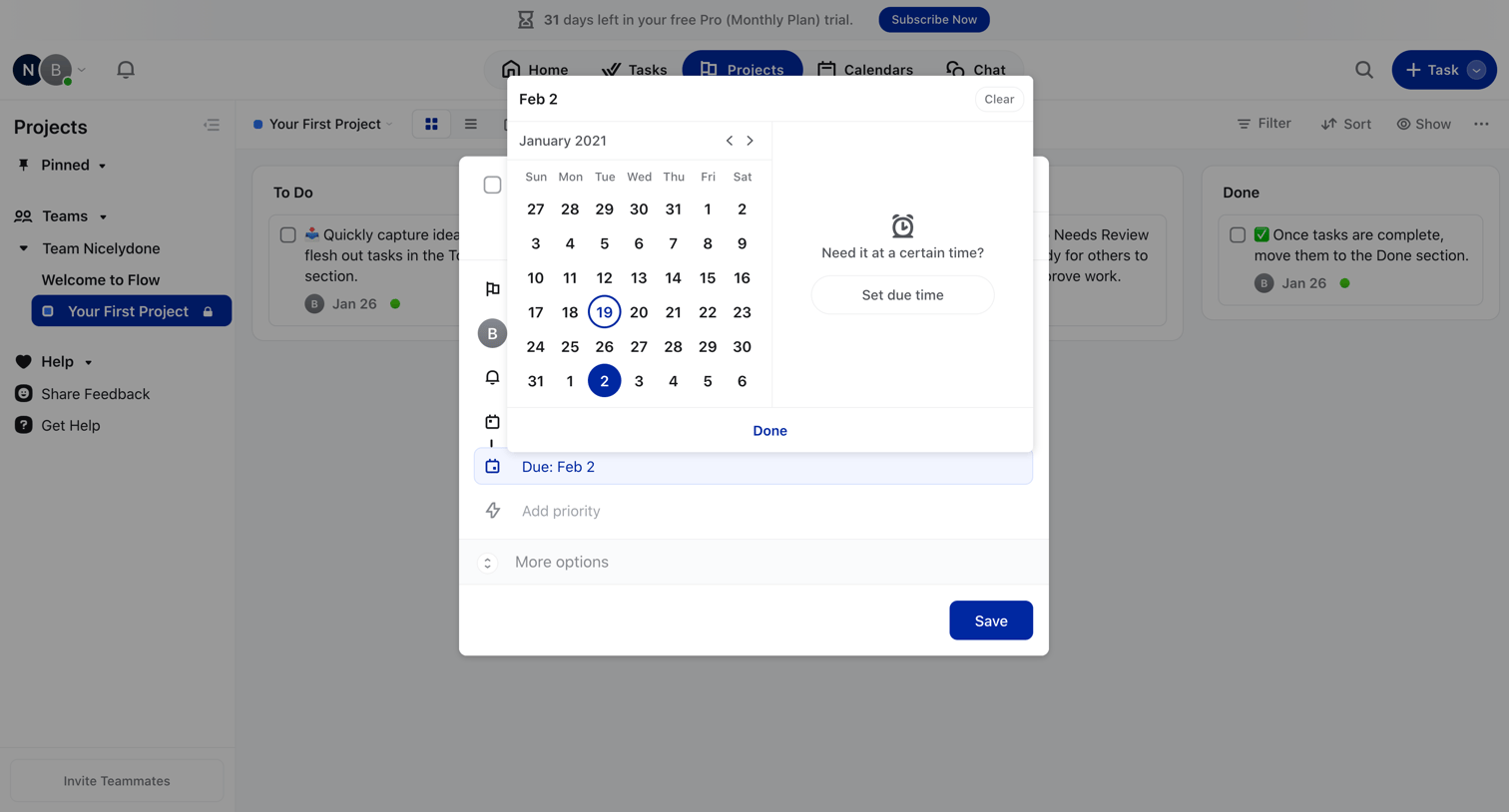 Your First Project from Flow